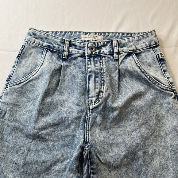 Redial 80s highwaisted peg leg jean stonewashed - Picture 6 of 16